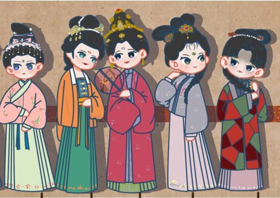 中國(guó)明代妝容服飾欣賞，南寧人物形象設(shè)計(jì)全科班解析