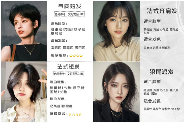 秋冬顯臉小短發(fā)，廣西美發(fā)理發(fā)職業(yè)學(xué)校推薦