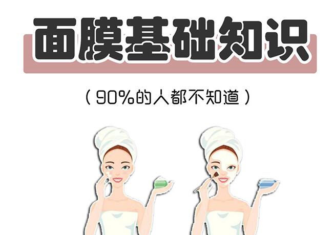 新手必看正確敷面膜步驟，南寧美顏護膚貼士