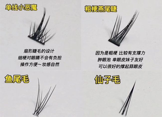 假睫毛科普知識(shí)，廣西化妝基礎(chǔ)