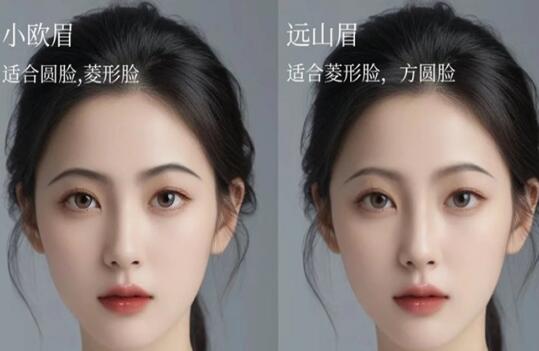 2024年眉型流行趨勢，南寧教化妝