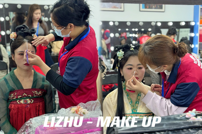 漢服造型妝容特點，廣西寫真彩妝學(xué)校課程講解