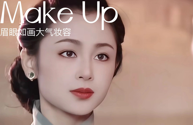 民國(guó)大女主妝容教程，南寧化妝專業(yè)培訓(xùn)