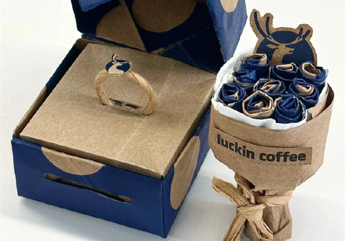 戒指迷你花束折紙教程，廣西花藝造型藝術(shù)