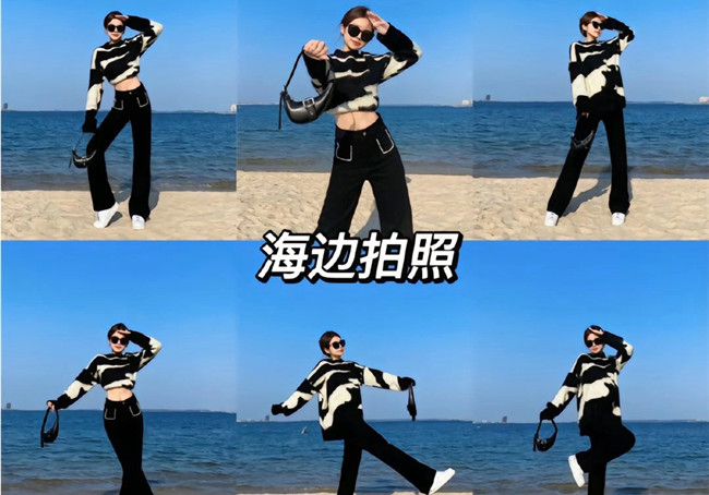 海邊拍照怎么出大片？廣西化妝形象拍照培訓(xùn)教你