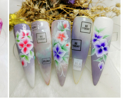 3D手繪美甲，南寧美甲學(xué)校排行榜推薦