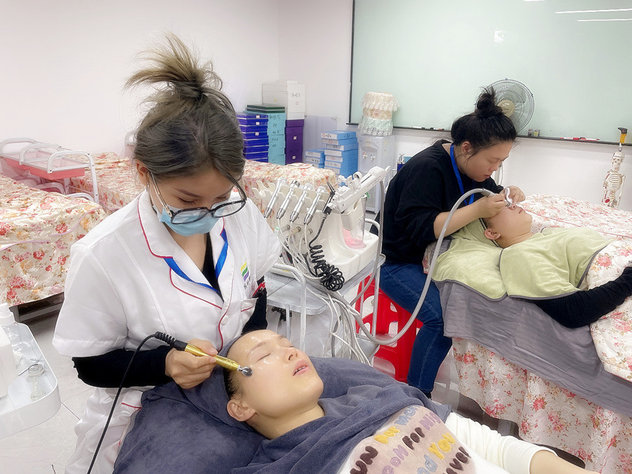 美容儀對(duì)于皮膚管理的好處，廣西美容儀器專業(yè)教學(xué)