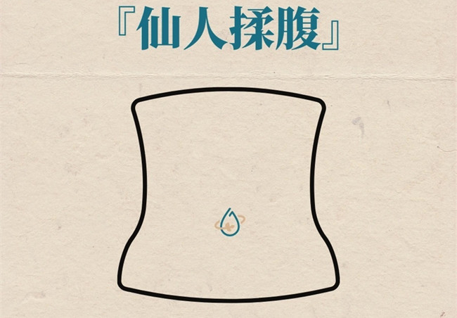 簡(jiǎn)單揉腹法，廣西美容美體專業(yè)分享教程