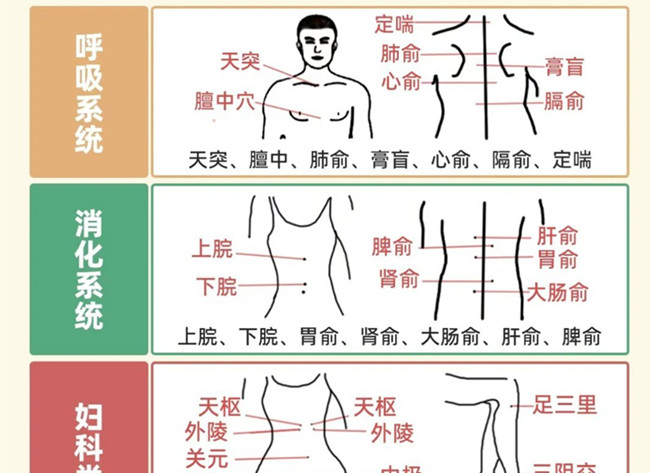 不同部位三伏貼艾灸作用，廣西美體中醫(yī)培訓