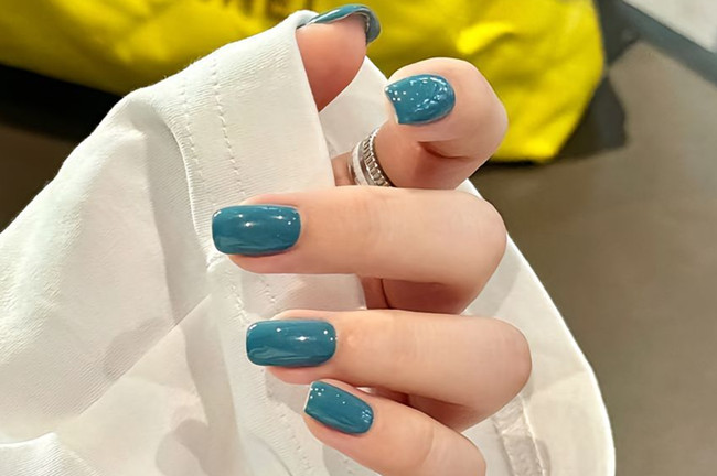 適合夏天的純色美甲，南寧美甲培訓速成班整理