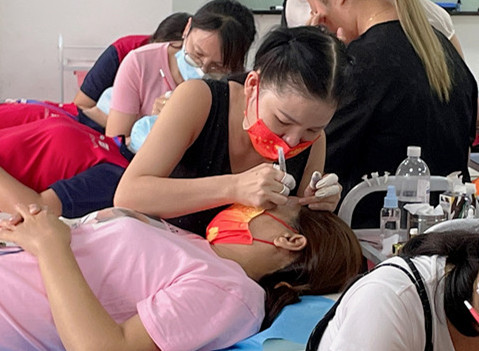 紋繡過后為什么要涂修復(fù)液？南寧紋繡去哪里？