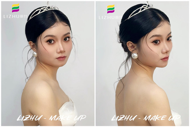 簡約優(yōu)雅新娘造型，從零開始學新娘妝