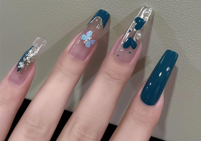 初秋輕奢美甲，南寧美甲職業(yè)培訓(xùn)推薦款式