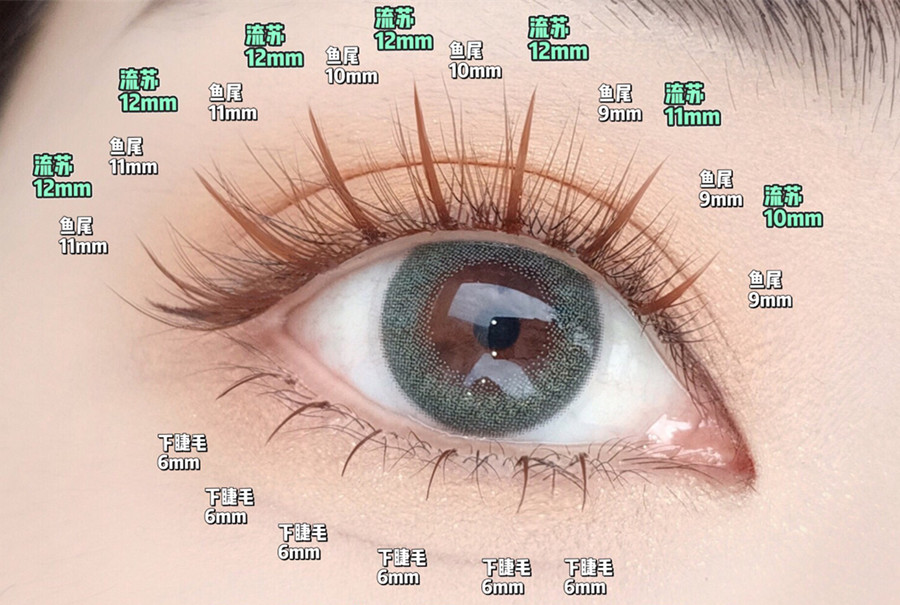 美睫單簇睫毛合集，南寧美睫培訓(xùn)機(jī)構(gòu)推薦