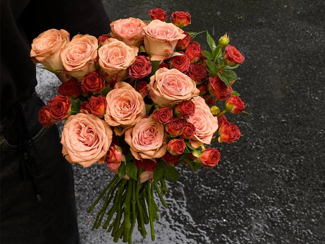 初秋浪漫感花束，南寧花藝師學(xué)校分享