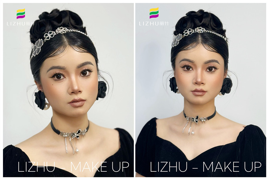 南寧彩妝形象作品：復(fù)古造型