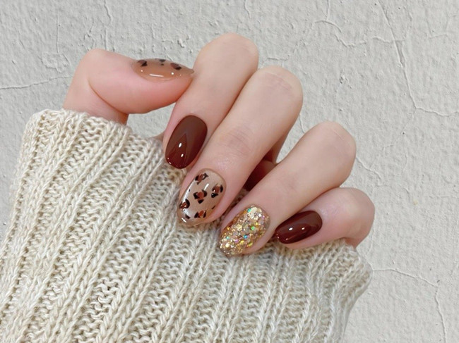 瑪瑙色系美甲，南寧美甲款式分享