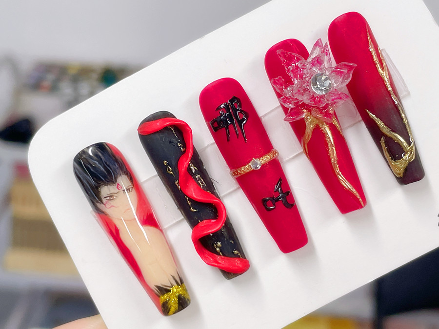 哪吒美甲，南寧美甲學校排名前三作品