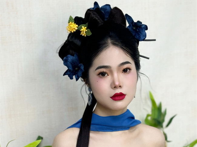 國風新中式造型，廣西美妝寫真學習