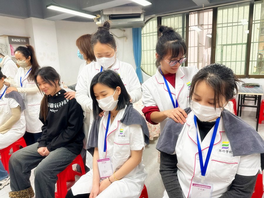 肩頸放松的好處，南寧美容健康技校介紹