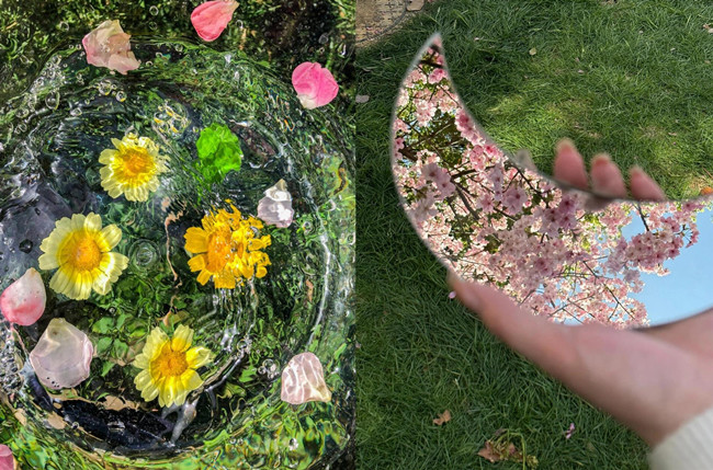 不露臉的春季大片拍照技巧，從零開始學(xué)化妝拍照