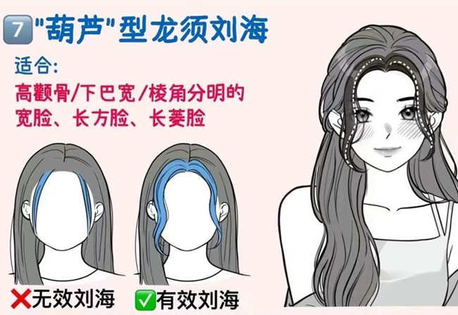 如何護理龍須劉海？南寧女士理發(fā)