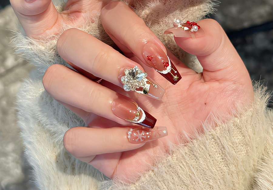 春日氛圍感美甲，廣西美甲店推薦