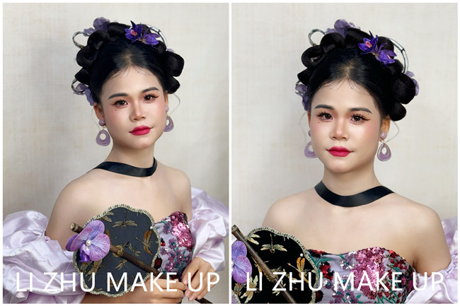 新中式東方造型，?南寧彩妝寫真機(jī)構(gòu)作品