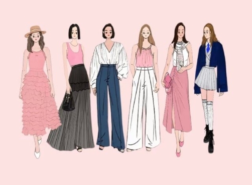 女生一周穿衣搭配指南，廣西化妝造型形象學(xué)校分享