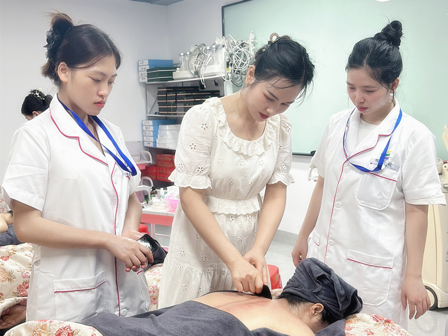 背部疏通的好處，廣西美容健康課程講解