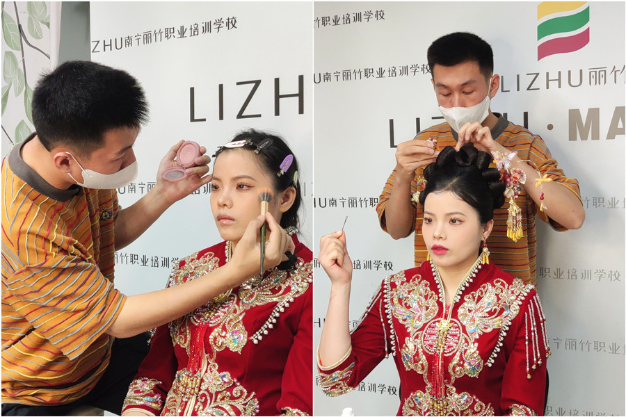 秀禾新娘造型，南寧婚禮化妝分享