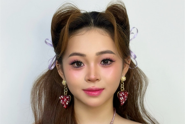 貓耳禮服造型，廣西化妝跟妝作品